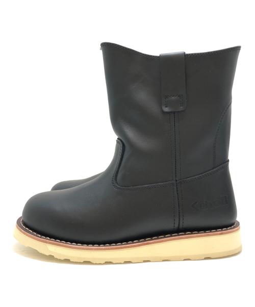 Schott（ショット）Schott (ショット) ウエリントンブーツ ブラック サイズ:26.5CMの古着・服飾アイテム