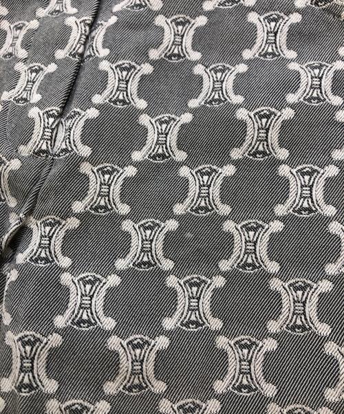 CELINE（セリーヌ）CELINE (セリーヌ) 総柄パンツ グレー サイズ:36の古着・服飾アイテム