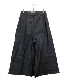LOEWE（ロエベ）の古着「Navy Culotte Jeans」｜インディゴ