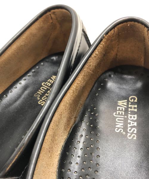 G.H.BASS（ジーエイチバス）G.H.BASS (ジーエイチバス) ウィージャンズ ペニー ローファー ローガン ブラック サイズ:8 Dの古着・服飾アイテム