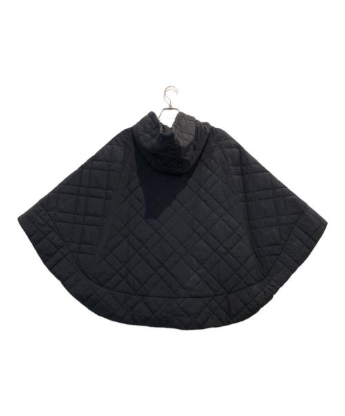 maison de dolce（メゾンドドルチェ）maison de dolce (メゾンドドルチェ) キルティングポンチョ ブラック サイズ:Fの古着・服飾アイテム
