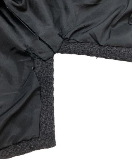 CHANEL（シャネル）CHANEL (シャネル) ウールノースリーブワンピース ブラック サイズ:38の古着・服飾アイテム