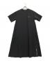 Thousand Mile（サウザンドマイル）の古着「SHORT SLEEVE DRESS」｜ブラック