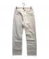 RESOLUTE（リゾルト）の古着「ホワイトデニムパンツ」｜ホワイト