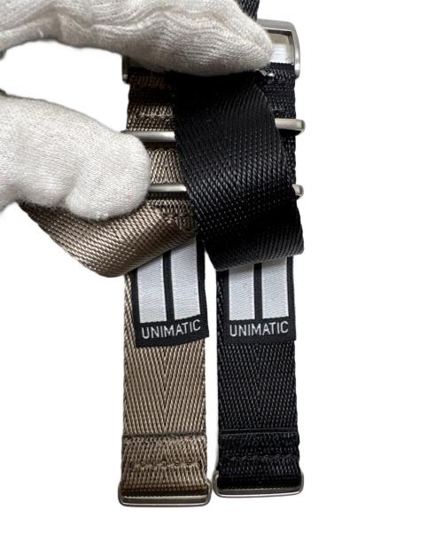 UNIMATIC（ウニマティック）UNIMATIC (ウニマティック) BIOTOP (ビオトープ) 腕時計 ブラックの古着・服飾アイテム