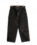 LEVI'Sリーバイス）の古着「バグ―カーペンターパンツ」｜ブラック