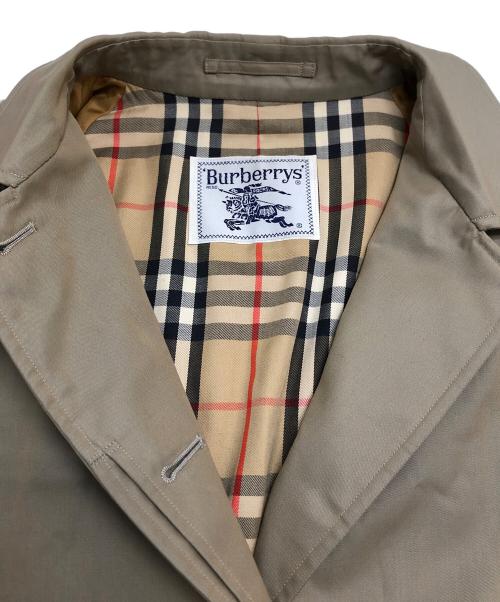 BURBERRY（バーバリー）BURBERRY (バーバリー) 裏地ノバチェックトレンチコート ブラウン サイズ:160の古着・服飾アイテム