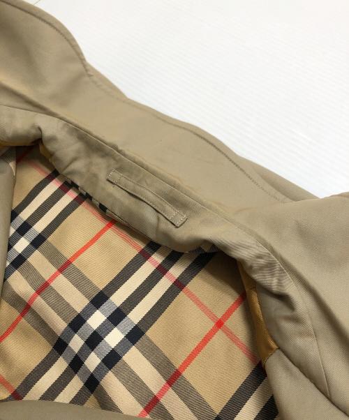 BURBERRY（バーバリー）BURBERRY (バーバリー) 裏地ノバチェックトレンチコート ブラウン サイズ:160の古着・服飾アイテム