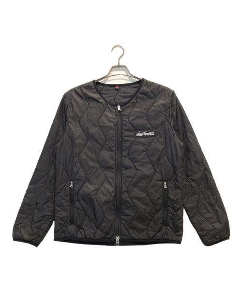 WILD THINGS（ワイルドシングス）WILD THINGS (ワイルドシングス) Mt Design 3776 (マウントデザイン3776) プリマロフトジャケット ブラック サイズ:Lの古着・服飾アイテム