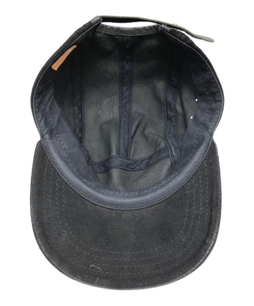 HENDER SCHEME（エンダースキーマ）HENDER SCHEME (エンダースキーマ) pig jet cap ブラックの古着・服飾アイテム