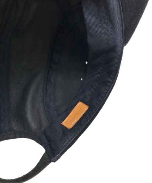 HENDER SCHEME（エンダースキーマ）HENDER SCHEME (エンダースキーマ) pig jet cap ブラックの古着・服飾アイテム