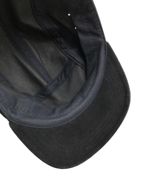 HENDER SCHEME（エンダースキーマ）HENDER SCHEME (エンダースキーマ) pig jet cap ブラックの古着・服飾アイテム