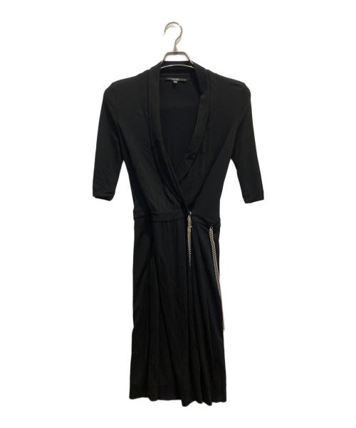GUCCI（グッチ）GUCCI (グッチ) チェーン付ワンピース ブラック サイズ:XSの古着・服飾アイテム