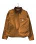 CarHartt（カーハート）の古着「DUCK DETROIT JACKET」｜ブラウン
