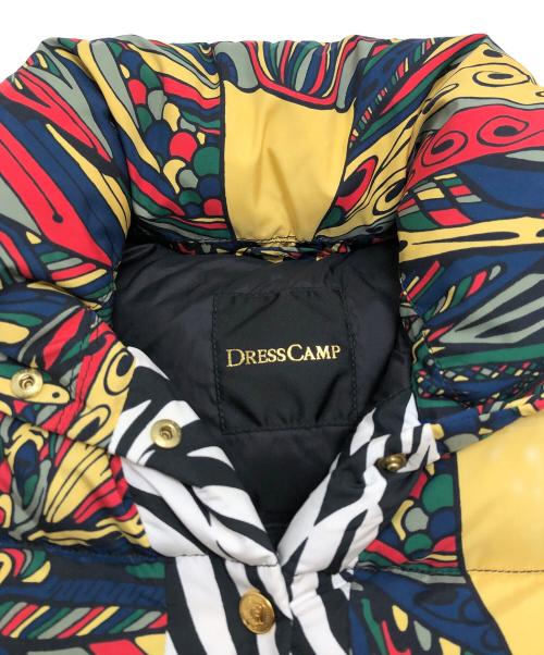 DUVETICA（デュベティカ）DUVETICA (デュベティカ) DRESS CAMP (ドレスキャンプ) ダウンベスト マルチカラー サイズ:38の古着・服飾アイテム