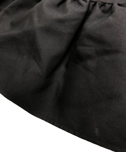 TSURU by MARIKO OIKAWA（ツルバイマリコオイカワ）TSURU by MARIKO OIKAWA (ツルバイマリコオイカワ) ランタンスリーブノーカラージャケット ブラック サイズ:表記なしの古着・服飾アイテム