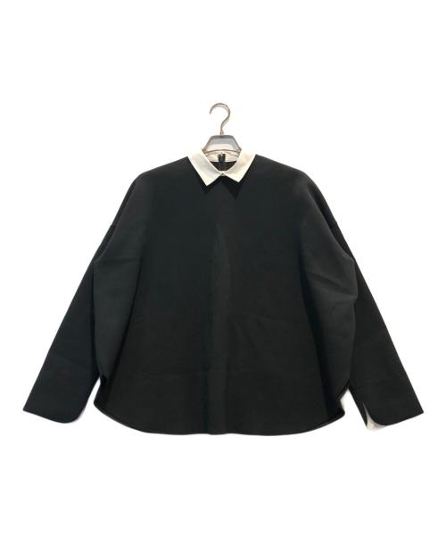 LE PHIL（ル フィル）LE PHIL (ル フィル) スキューバダンボールブラウス ブラック サイズ:Freeの古着・服飾アイテム