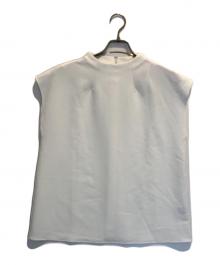 Drawing Numbers（ドローイングナンバーズ）の古着「ダブルクロスボトルフレンチブラウス」｜ホワイト