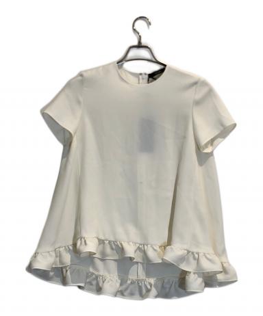 ヨーコチャン フリルTシャツ 中古・古着通販】YOKO CHAN (ヨーコチャン) バックヘムフリル切替