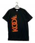 FRUIT OF THE LOOM（フルーツオブザルーム）の古着「KOOL ロゴTシャツ」｜ブラック