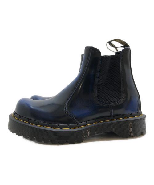 Dr.Martens（ドクターマーチン）Dr.Martens (ドクターマーチン) MIE 2976 チェルシー ブーツ ブルー サイズ:4の古着・服飾アイテム