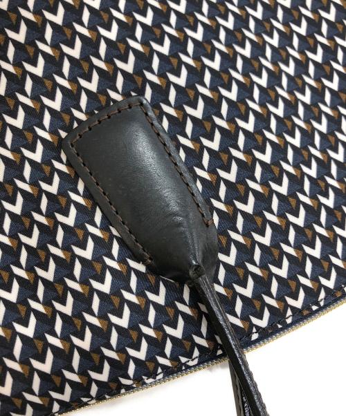 ROBERTA PIERI（ロベルタピエリ）ROBERTA PIERI (ロベルタピエリ) ROBERTINA TATAMI LARGE TOTE ネイビーの古着・服飾アイテム