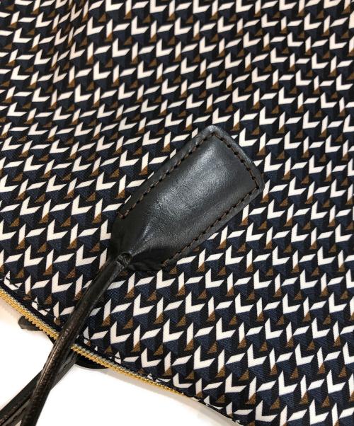 ROBERTA PIERI（ロベルタピエリ）ROBERTA PIERI (ロベルタピエリ) ROBERTINA TATAMI LARGE TOTE ネイビーの古着・服飾アイテム