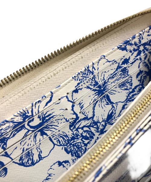 LOUIS VUITTON（ルイ ヴィトン）LOUIS VUITTON (ルイ ヴィトン) モノグラム　タイル ジッピーウォレット ブルーの古着・服飾アイテム