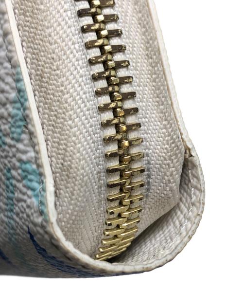 LOUIS VUITTON（ルイ ヴィトン）LOUIS VUITTON (ルイ ヴィトン) モノグラム　タイル ジッピーウォレット ブルーの古着・服飾アイテム