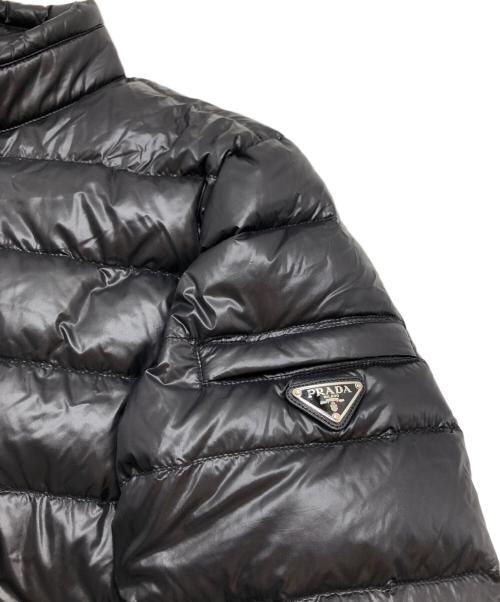 PRADA（プラダ）PRADA (プラダ) PIUMINO NYLON LUCID ダウンジャケット ブラック サイズ:46の古着・服飾アイテム