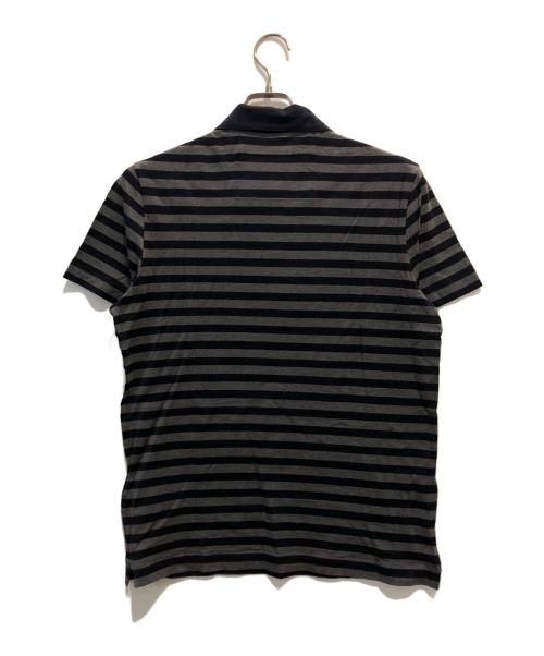 LOUIS VUITTON（ルイ ヴィトン）LOUIS VUITTON (ルイ ヴィトン) ボーダーポロシャツ ネイビー サイズ:Mの古着・服飾アイテム