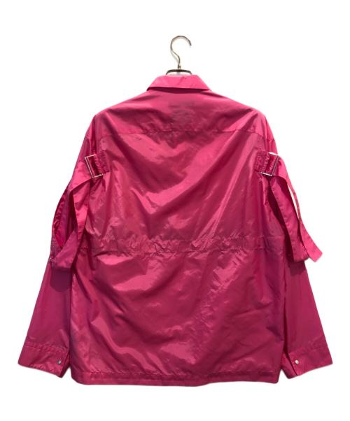 ALMOSTBLACK（オールモストブラック）ALMOSTBLACK (オールモストブラック) SHIRTS COAT ピンク サイズ:2の古着・服飾アイテム