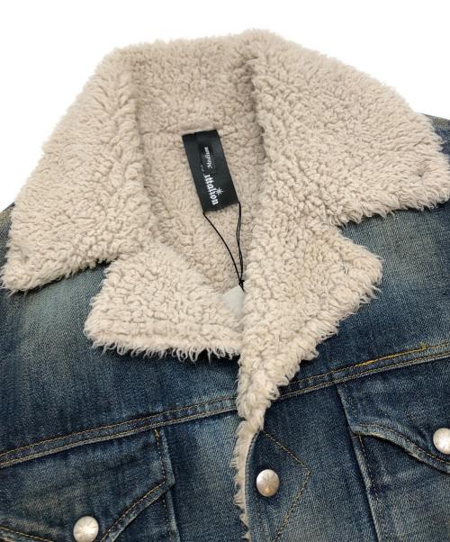 Battallion（バタリオン）Battallion (バタリオン) ボアランチデニムジャケット インディゴ サイズ:Mの古着・服飾アイテム