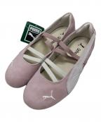 PUMAプーマ）の古着「SPEEDCAT BALLET SD WNS」｜ピンク