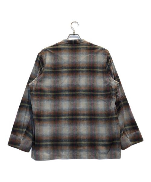 PENDLETON（ペンドルトン）PENDLETON (ペンドルトン) チェックカーディガン ブラウン サイズ:Mの古着・服飾アイテム