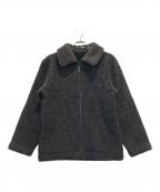 coldbreaker×CALEEコールドブレーカー×キャリー）の古着「ウールボアジャケット」｜ブラック