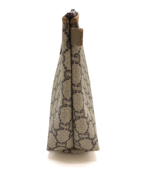 GUCCI PLUS（グッチ プラス）GUCCI PLUS (グッチ プラス) クラッチバッグ ベージュの古着・服飾アイテム