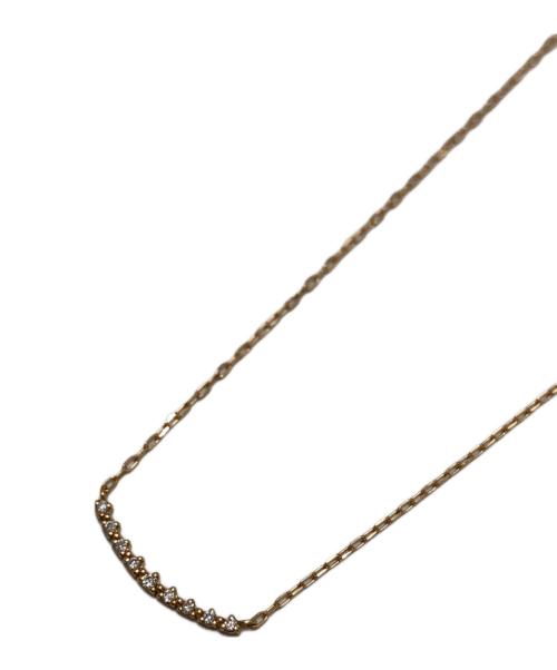 agete（アガット）agete (アガット) ダイヤモンドネックレスの古着・服飾アイテム