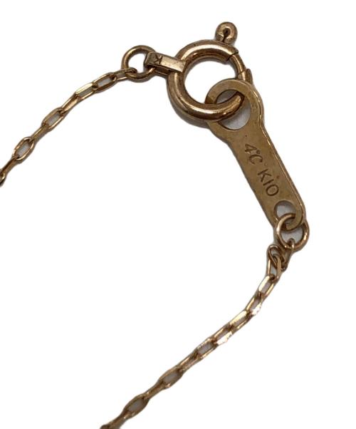 4℃（ヨンドシー）4℃ (ヨンドシー) ゴールドネックレスの古着・服飾アイテム