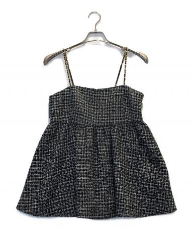 中古・古着通販】JUSGLITTY (ジャスグリッティー) ツイードキャミ