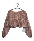 CADUNEカデュネ）の古着「ブラウス」｜ピンク