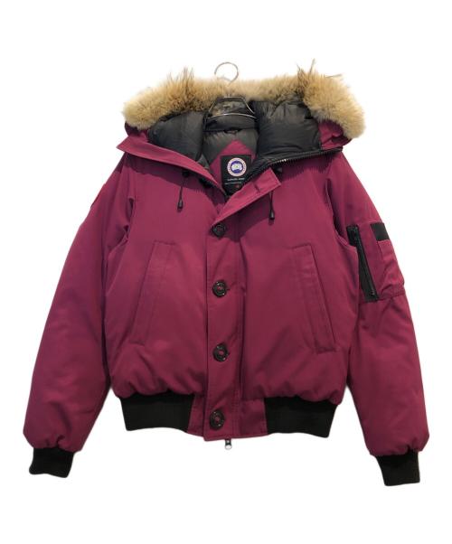CANADA GOOSE（カナダグース）CANADA GOOSE (カナダグース) LABRADOR ダウンジャケット ボルドー サイズ:Mの古着・服飾アイテム