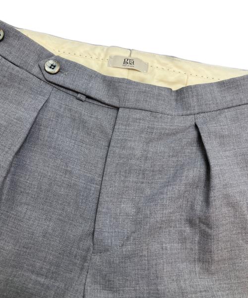 G.T.A（ジーティーアー）G.T.A (ジーティーアー) ウールスラックス グレー サイズ:42の古着・服飾アイテム