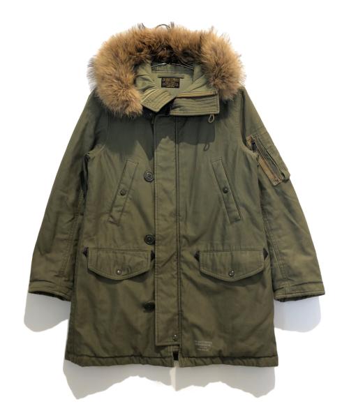 WACKO MARIA（ワコマリア）WACKO MARIA (ワコマリア) N-3Bタイプコート グリーン サイズ:Sの古着・服飾アイテム
