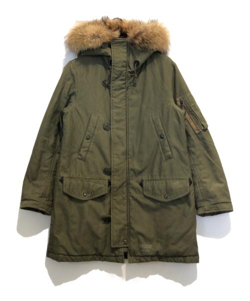 WACKO MARIA（ワコマリア）WACKO MARIA (ワコマリア) N-3Bタイプコート グリーン サイズ:Sの古着・服飾アイテム