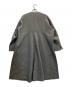 ENFOLD (エンフォルド) ソフトリバースリットオーバーコート グレー サイズ:36：9000円