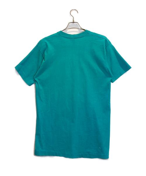 FRUIT OF THE LOOM（フルーツオブザルーム）FRUIT OF THE LOOM (フルーツオブザルーム) 感情アートTシャツ グリーン サイズ:Lの古着・服飾アイテム