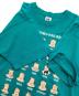 中古・古着 FRUIT OF THE LOOM (フルーツオブザルーム) 感情アートTシャツ グリーン サイズ:L：5000円