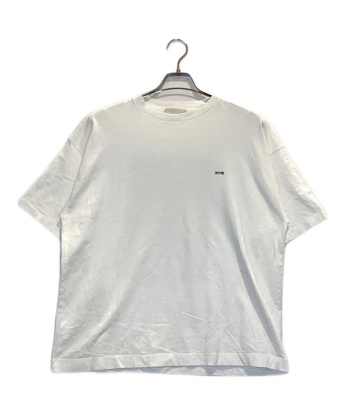 YOKE（ヨーク）YOKE (ヨーク) Photo Print Organic Cotton T-shirt ホワイト サイズ:2の古着・服飾アイテム