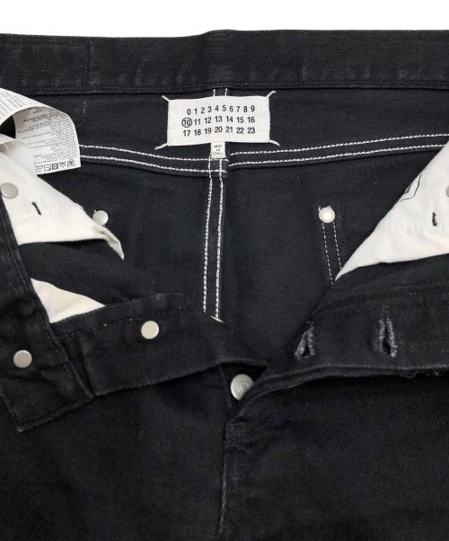 Maison Margiela（メゾンマルジェラ）Maison Margiela (メゾンマルジェラ) 18SS STEREOTYPE スリムフィットストレッチデニムパンツ ブラック サイズ:29の古着・服飾アイテム